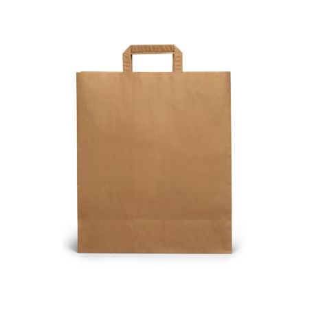 Kraft Paper Bags with Reinforced Inner Handles