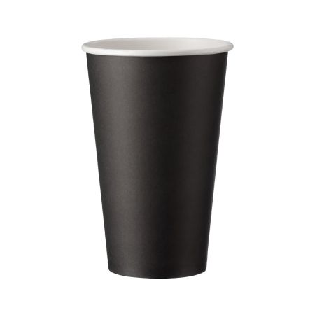 Black Colour Single Wall Paper Cup