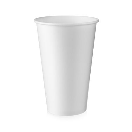 White Colour Singe Wall Paper Cup