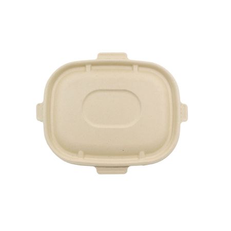 Sugarcane Lid for Safe lock Sugarcane Food Containers