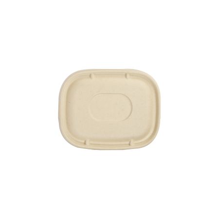 Sugarcane Lid for Safe lock Sugarcane Food Containers