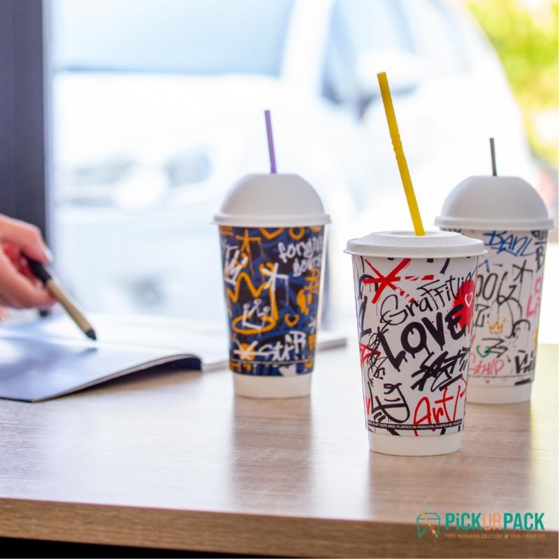 Odkryj wybuch kreatywności z naszymi papierowymi kubkami z wzorami graffiti! ???? Doskonałe na kawę, soki i wszystkie Twoje ulubione napoje. Bez względu na to, czy jesteś w biurze, czy w drodze, dodaj koloru do swojego dnia. Dodatkowo, korzystaj z 20% zniżki na wybrane produkty i DARMOWEJ wysyłki do końca maja! ???? Przeglądaj naszą pełną kolekcję już teraz na naszym e-sklepie. Nie przegap! #SztukaNaKubkach #PijWStylu  #coffeetime #coffeelover #coffeebreak #coffeecups #kubkinakawe #kubkinakawejednorazowe #kubkipapierowe ????☕️????